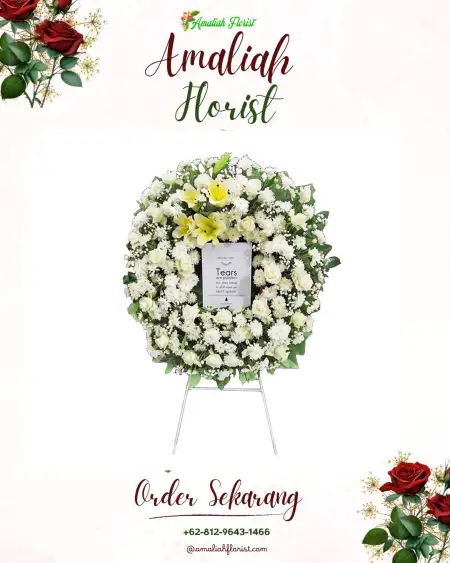 Krans Bunga Duka Simbang